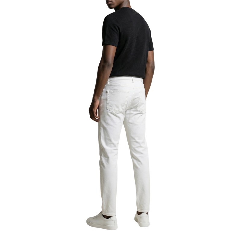 Calvin Klein T-Shirt Waffle Badge Crew Neck TEE-Black