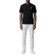 Calvin Klein T-Shirt Waffle Badge Crew Neck TEE-Black
