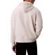 Calvin Klein Hoodie Terry Micro Monologo-Chalk