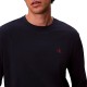 Calvin Klein Blouse Long Sleeve Monogram-Dark Sapphire Calvin Klein Blouse Long Sleeve Monogram-Dark Sapphire