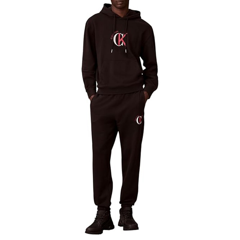 Calvin Klein Hoodie Terry 350 Graphic-Black