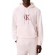 Calvin Klein Hoodie Terry 350 Graphic-White Greige