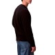 Calvin Klein Sweater Allover Emblem Logo Relaxed-Black