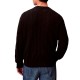 Calvin Klein Sweater Allover Emblem Logo Relaxed-Black