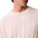 Calvin Klein Sweater Allover Emblem Logo Relaxed-Tofu