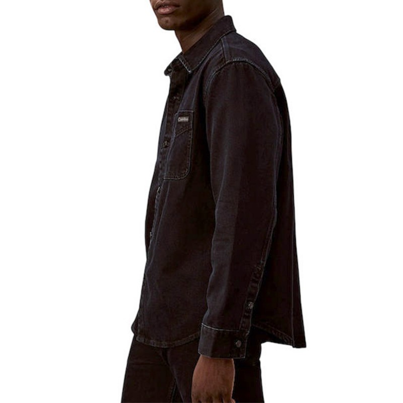 Calvin Klein Overshirt Denim 90s-Blue Black Stone