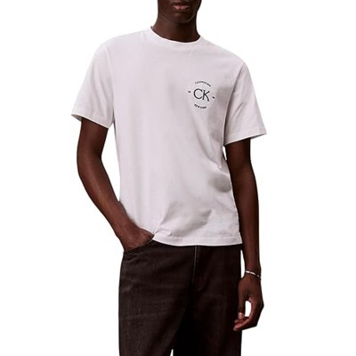 Calvin Klein T-Shirt 20s April Graphic-Bright White