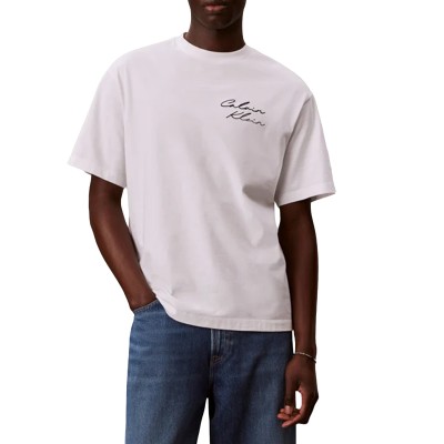Calvin Klein T-Shirt 16s April Graphic-Bright White