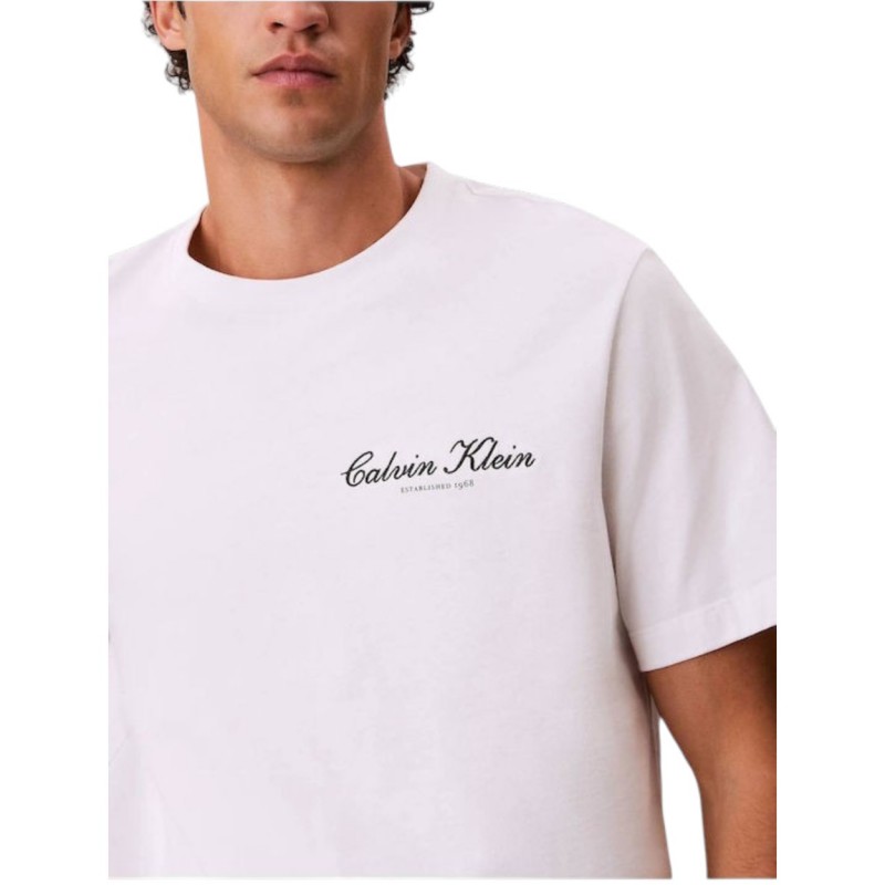 Calvin Klein T-Shirt 20s March Graphic Seasonal-Bright White