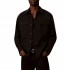 Calvin Klein Overshirt Utility Chino Relaxed-Black