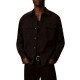 Calvin Klein Overshirt Utility Chino Relaxed-Black