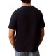 Calvin Klein T-Shirt Relaxed Embossed Logo-Dark Sapphire