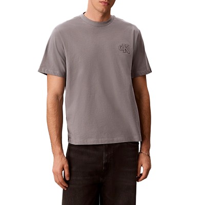 Calvin Klein T-Shirt Relaxed Embossed Logo-Convoy