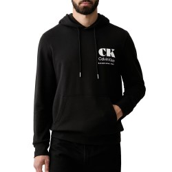 Calvin Klein Hoodie Terry With Logo-Black