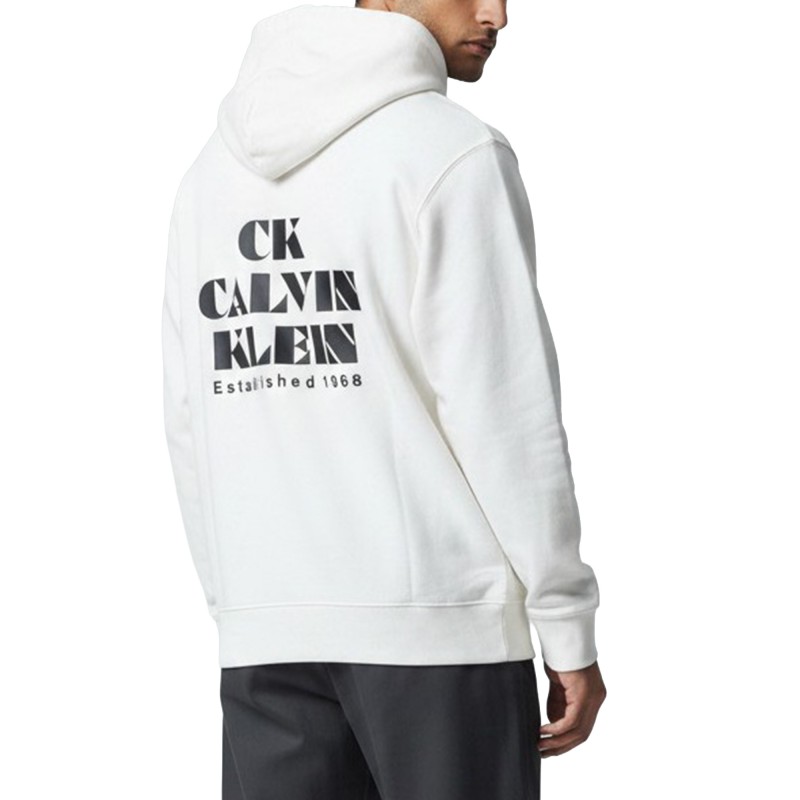 Calvin Klein Hoodie Terry With Logo-Tofu