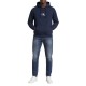 Calvin Klein Hoodie Terry Micro Monologo-Dark Sapphire