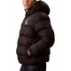 Calvin Klein Jacket Padded Hooded Puffer-Black