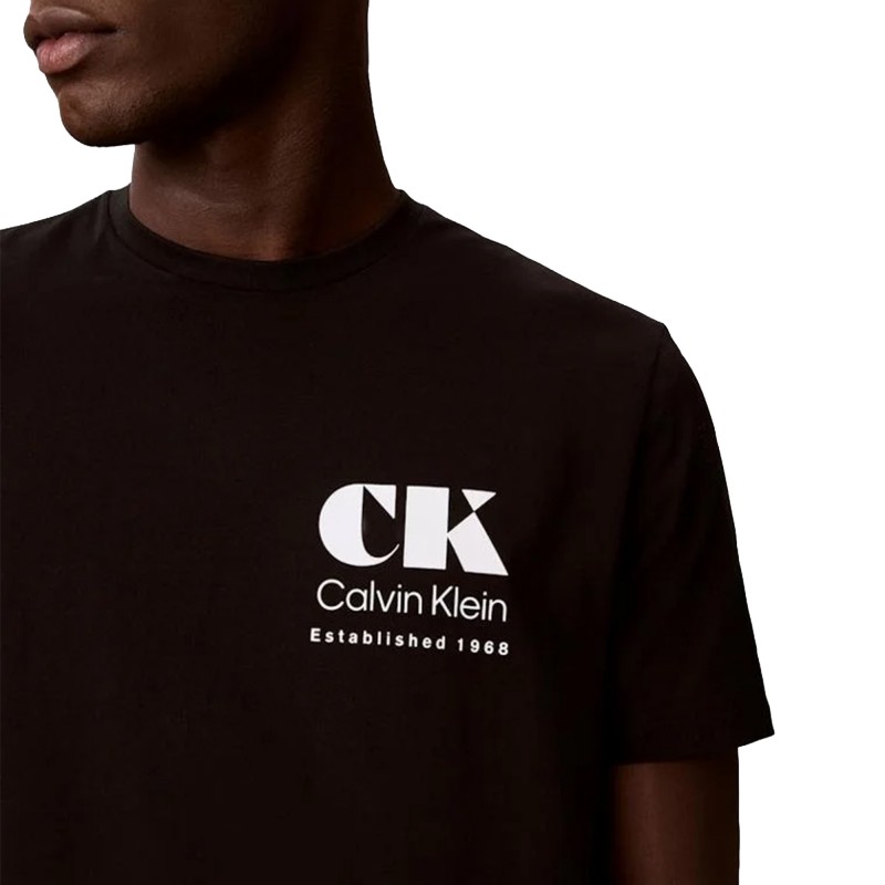 Calvin Klein T-Shirt CK Graphic Resort-Black