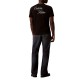 Calvin Klein T-Shirt Embroidered Logo-Black