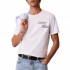 Calvin Klein T-Shirt Embroidered Logo-Bright White