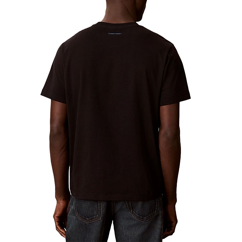 Calvin Klein T-Shirt Relaxed Fit Graphic Logo-Black