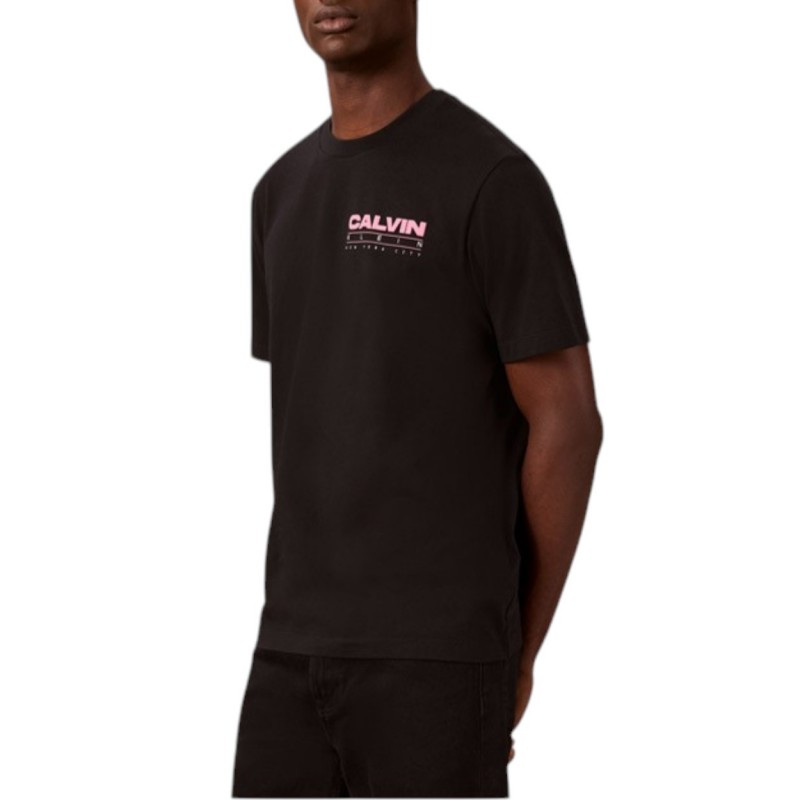Calvin klein T-Shirt Relaxed Back Logo-Black