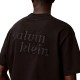 Calvin Klein T-Shirt Relaxed Logo Appliqué-Black