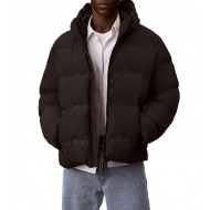 Calvin Klein Jacket Puffer Logo Heat SealDown-Black