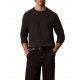 Calvin Klein Sweatshirt LS Terry Badge Logo-Pirate Black Calvin Klein Sweatshirt LS Terry Badge Logo-Pirate Black