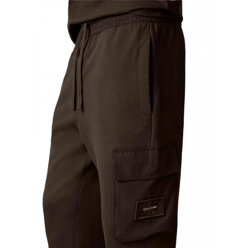 Clavin Klein Jogger Terry Badge-Pirate Black Clavin Klein Jogger Terry Badge-Pirate Black
