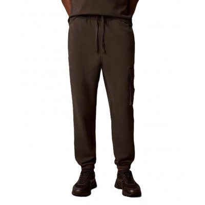 Clavin Klein Jogger Terry Badge-Pirate Black