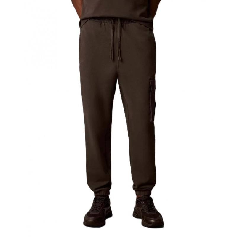 Clavin Klein Jogger Terry Badge-Pirate Black Clavin Klein Jogger Terry Badge-Pirate Black
