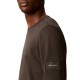 Calvin Klein T-Shirt LS Waffle Badge Crewneck-Pirate Black Calvin Klein T-Shirt LS Waffle Badge Crewneck-Pirate Black