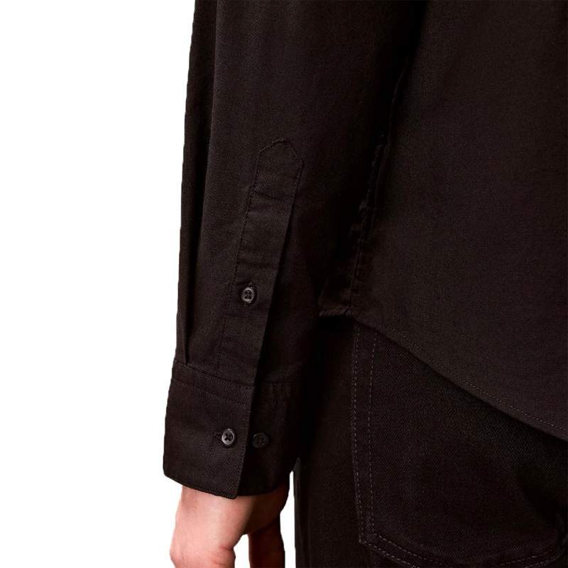 Calvin Klein Shirt Solid Oxford Classic-Black