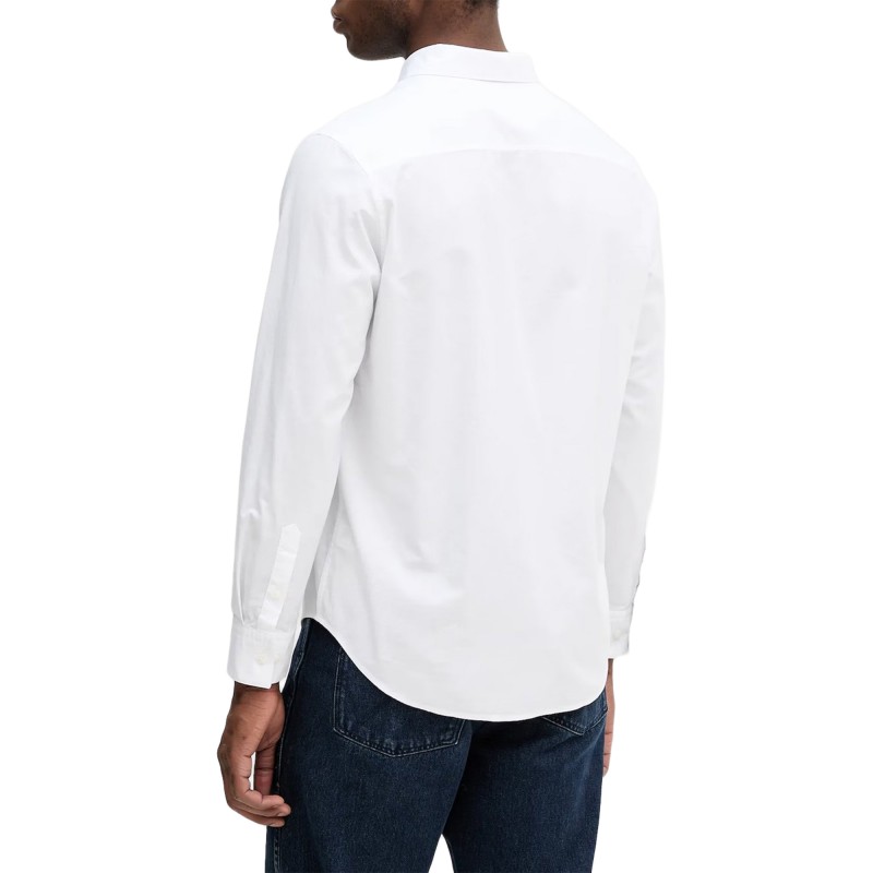 Calvin Klein Shirt Solid Oxford Classic-Brilliant White