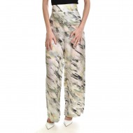 Lotus Eaters Satin Relaxed Fit Trousers-Monet