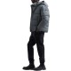 Replay Jacket Padded And Quilted-Anthracite Replay Jacket Padded And Quilted-Anthracite