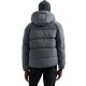 Replay Jacket Padded And Quilted-Anthracite Replay Jacket Padded And Quilted-Anthracite