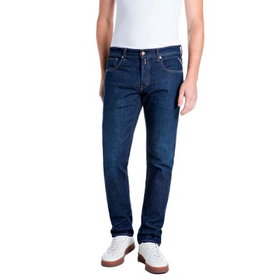 Replay Jeans Grover Straight Fit-Blue Denim