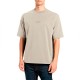 Replay T-Shirt With Embroidery Logo-Pelican Replay T-Shirt With Embroidery Logo-Pelican