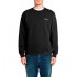 Replay Sweatshirt With Embroidery Logo-Black