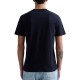 Replay T-Shirt With Lettering-Night Blue