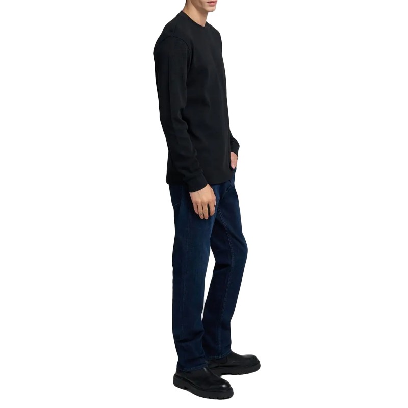 Replay T-Shirt Long Sleeved Regular Fit-Black