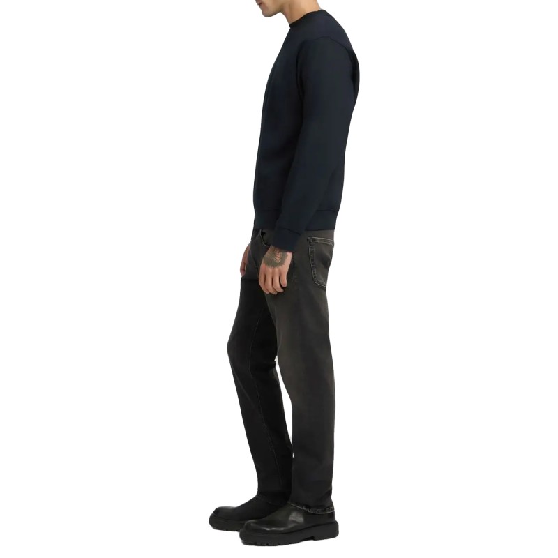 Replay Sweatshirt Crew Neck-Night Blue