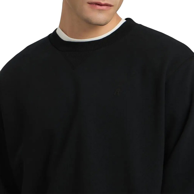 Replay Sweatshirt Crew Neck-Black