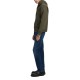 Replay Hoodie With Lettering-Mud Green