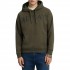 Replay Hoodie With Lettering-Mud Green
