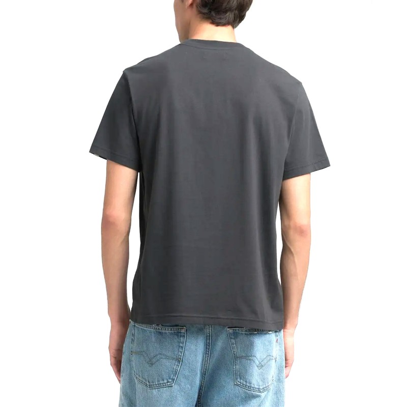 Replay T-Shirt With Lettering-Iron