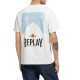 Replay T-Shirt With Archival Print-Natural White