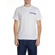 Replay T-Shirt With Logo Graphic-White Replay T-Shirt With Logo Graphic-White